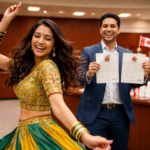 പൗരത്വവേദിയിൽ ഗർബ നൃത്തം: സോഷ്യൽ മീഡിയയിൽ ചൂടേറിയചര്‍ച്ച